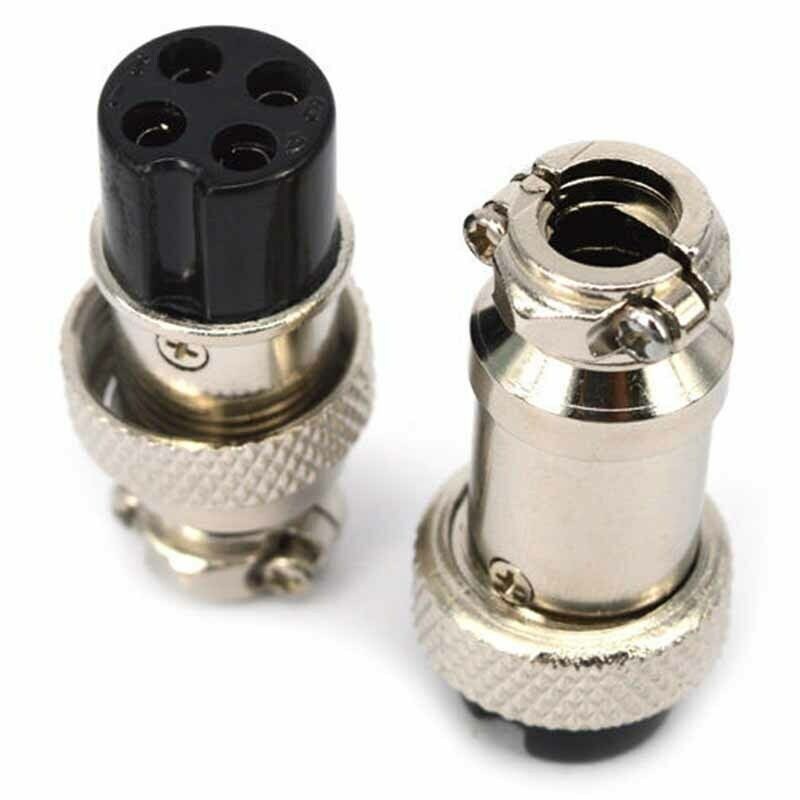 Aviator Connector Kit - Kit Connettori Aviazione GX16-4 a 4