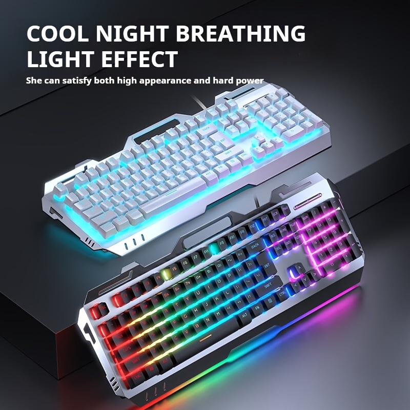 Gaming Keyboard Bundle - Tastiera a membrana da gioco EWEADN