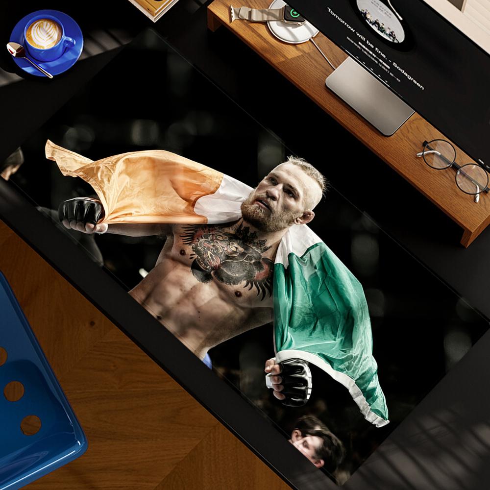 Keyboard Gaming Mac - C-Conor M-McGregor Tappetino per mouse XXL