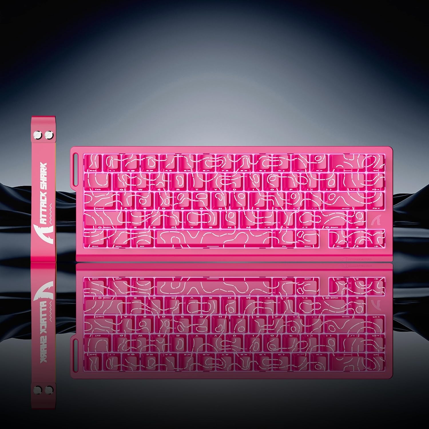 Keyboard Gaming Mac - Tastiera ATTACK SHARK X68 HE 8000Hz