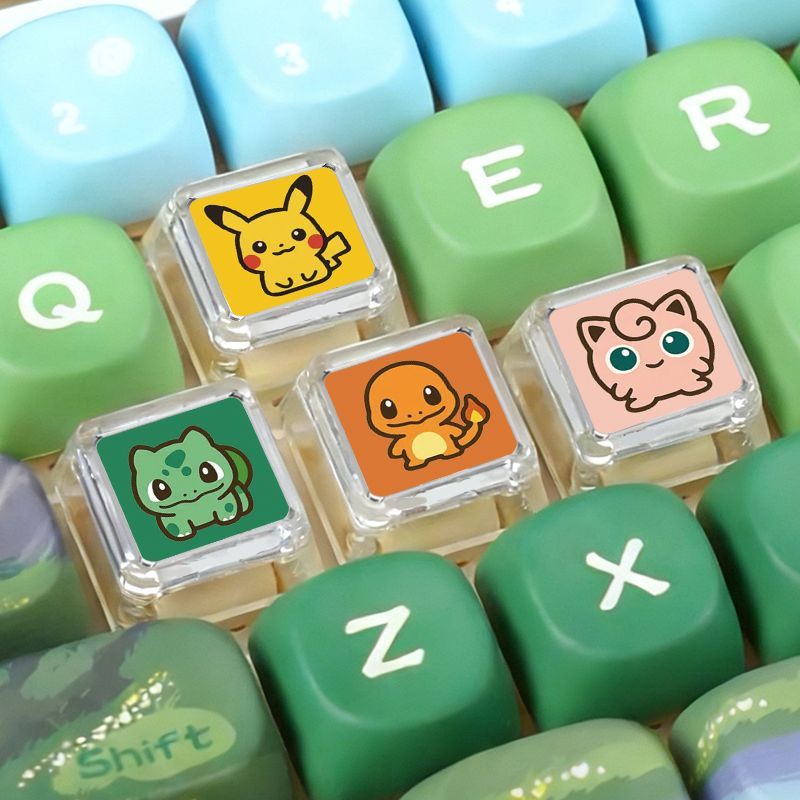 Gaming Keyboard Mechanical - Tastiera Meccanica Pokémon Cross Axle con
