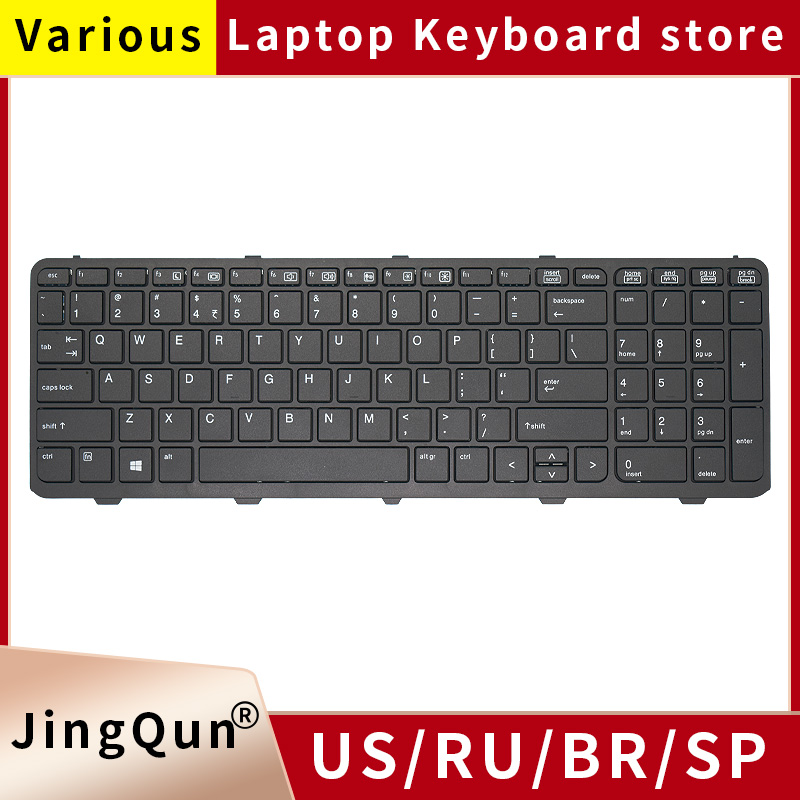 Gaming Keyboard Hp - Tastiera SP/US/Russa per HP PROBOOK 450