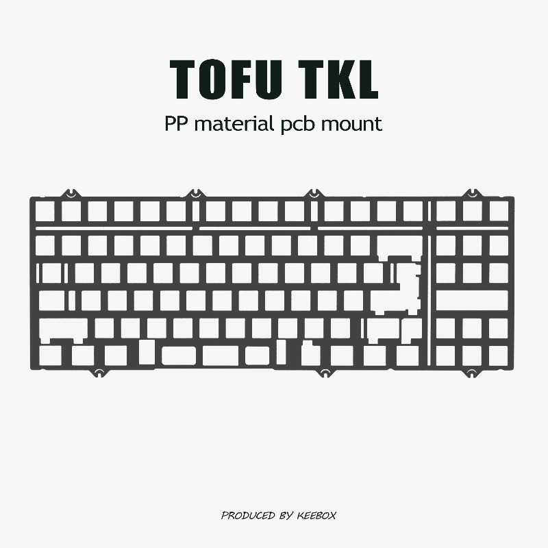 Gaming Keyboard Tkl - Tastiera Meccanica TOFU TKL con Pannello