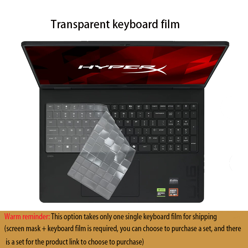 Gaming Keyboard Hyperx - Pellicola Protettiva per Schermo HP HyperX