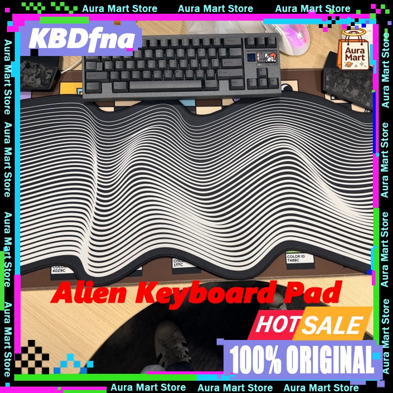 Mechanical Switch Tester - KBDfans Black Snail Alien Tappetino per