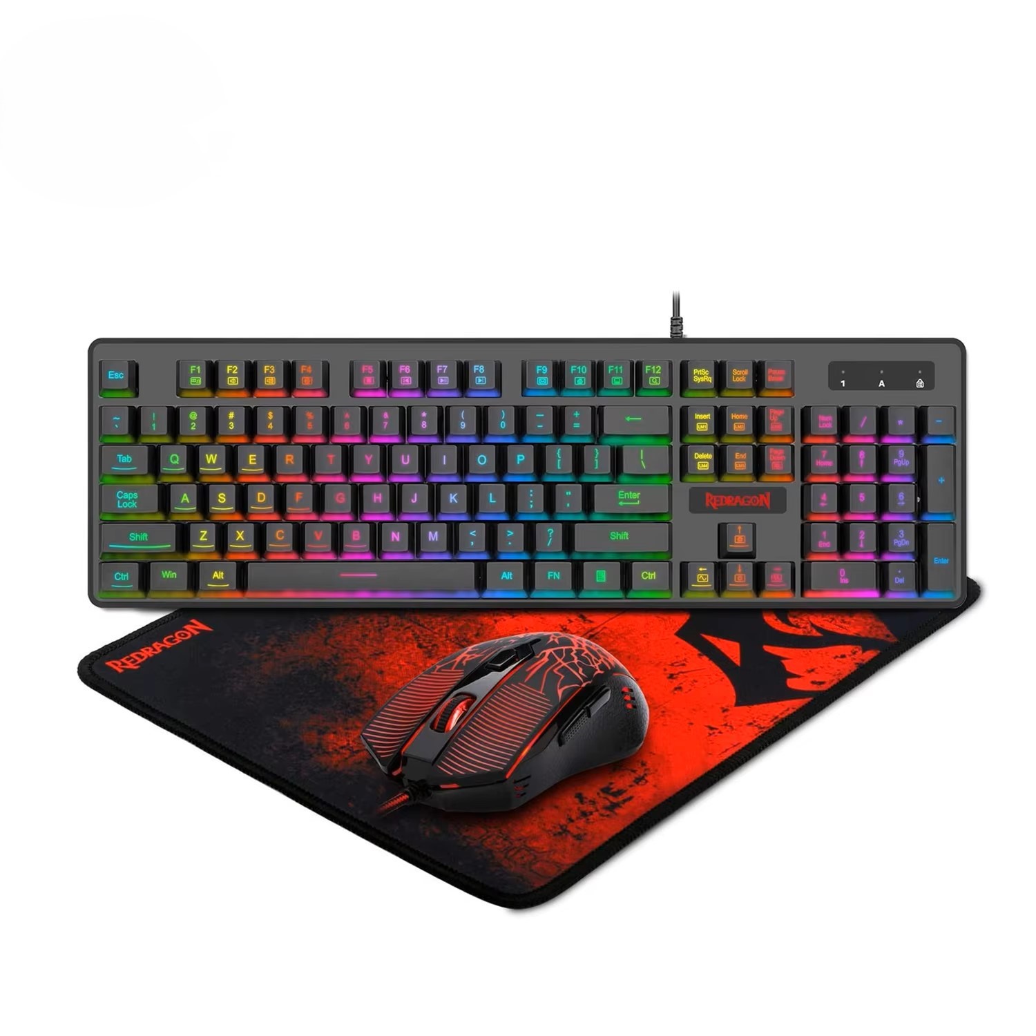 Gaming Keyboard No Rgb - Combo tastiera e mouse da gioco