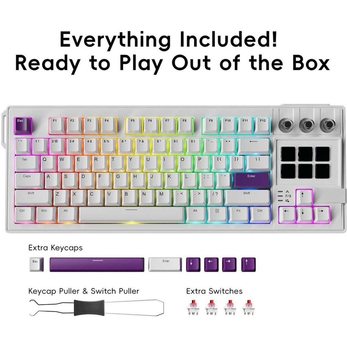Aggiornamento. Tastiera Meccan - Gaming Keyboard Mechanical recensione e prezzo
