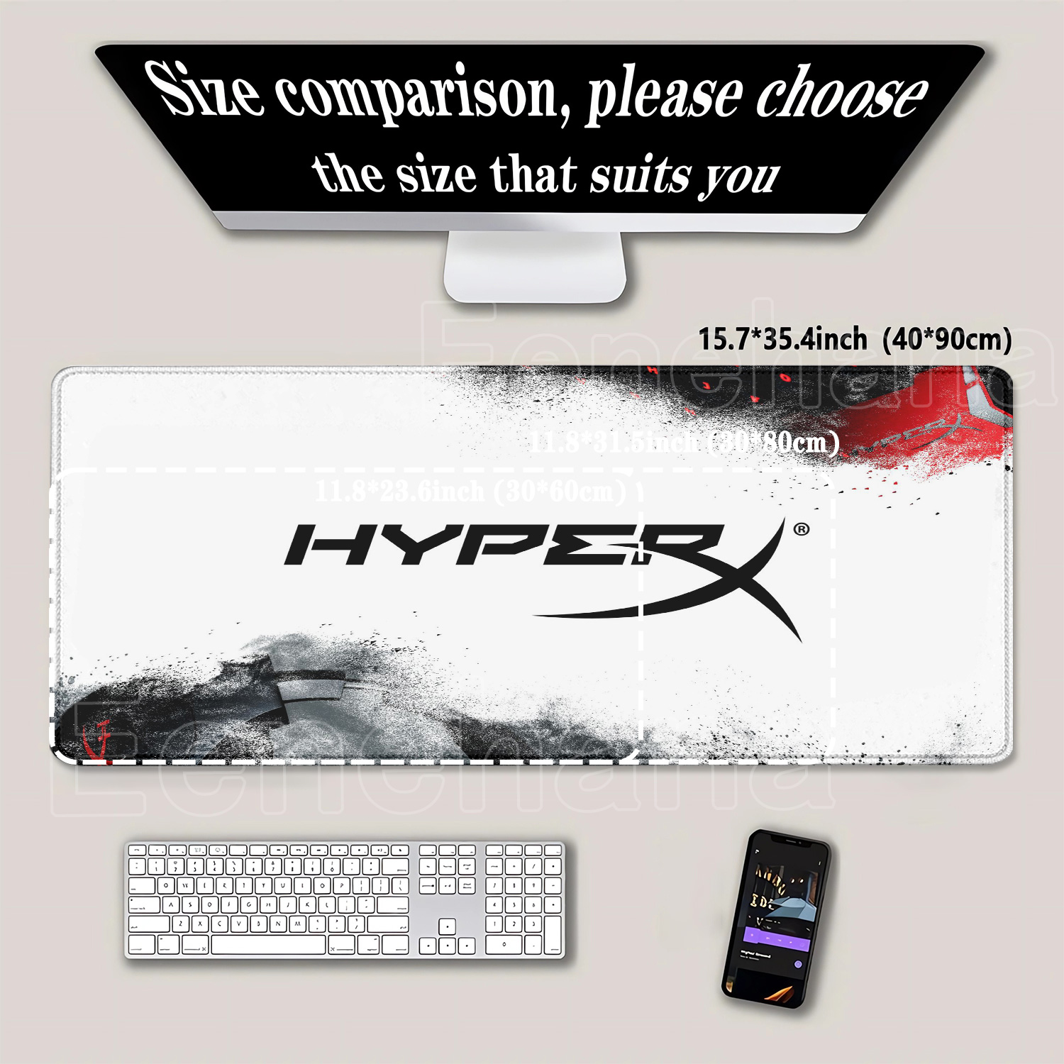 H-HyperX Mouse Pad Laptop Gioc - Gaming Keyboard Hyperx recensione e prezzo