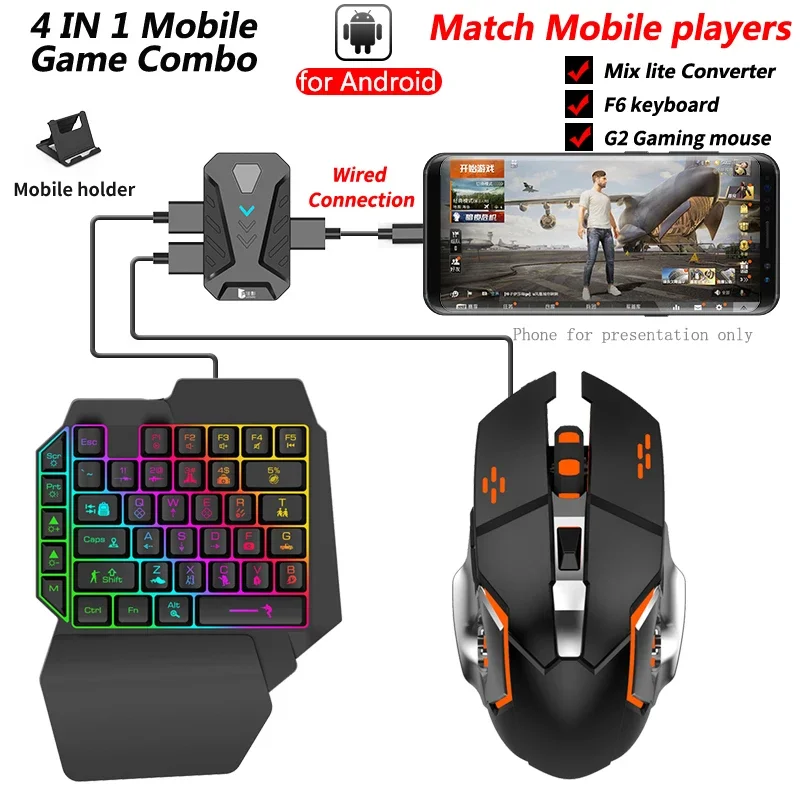 Disponibile Gamepad Mixlite pe - Gaming Keyboard And Mouse Converter For Mobile recensione e prezzo
