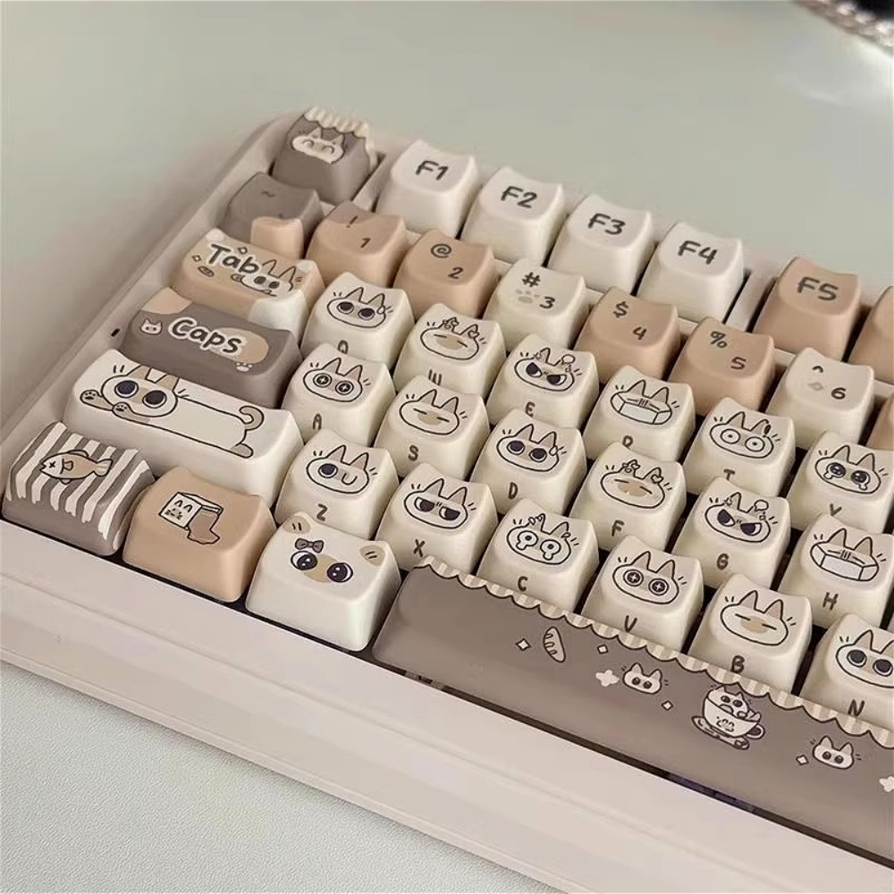 Cute Cat Keycap MAO Profilo Ma - Gaming Keyboard Tkl recensione e prezzo