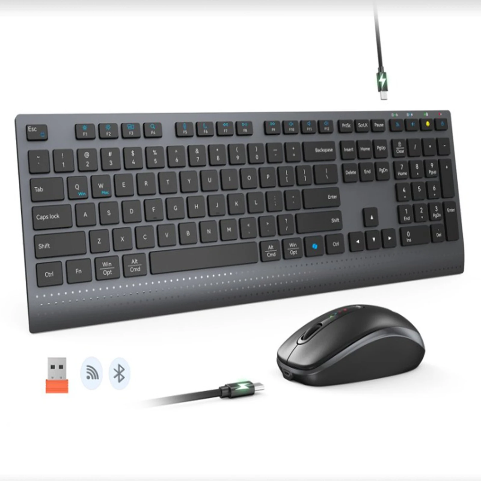 Set mouse tastiera wireless du - Gaming Keyboard Mouse Set recensione e prezzo