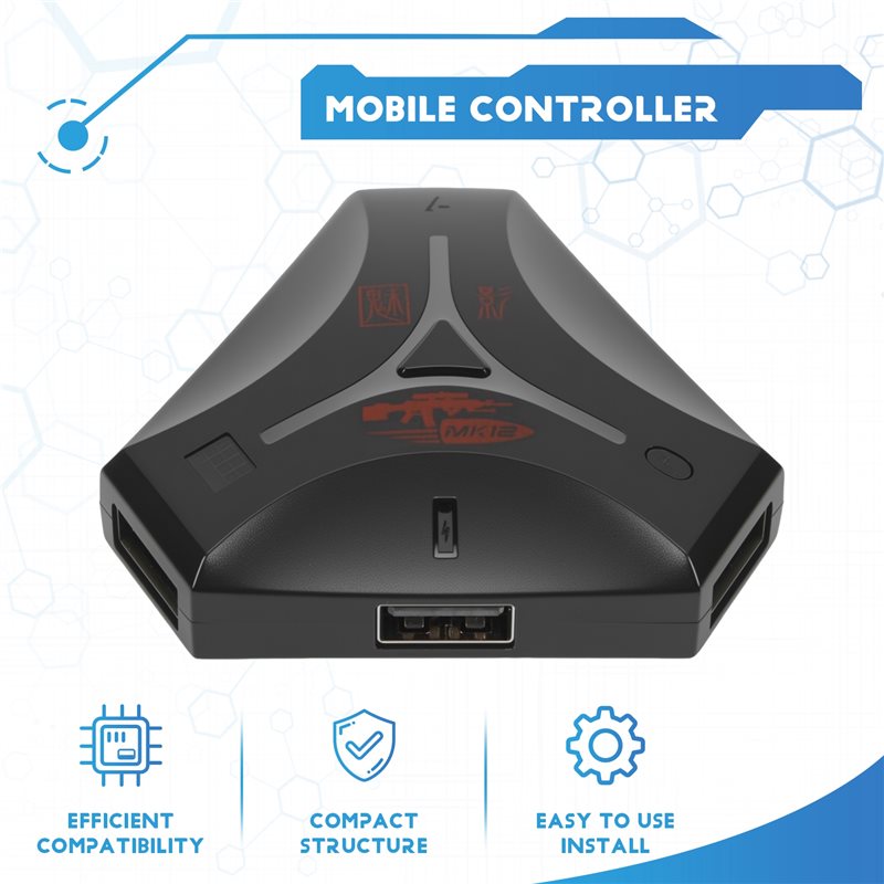 Nuovo-1 Pezzo Convertitore Tas - Gaming Keyboard And Mouse Converter For Mobile recensione e prezzo