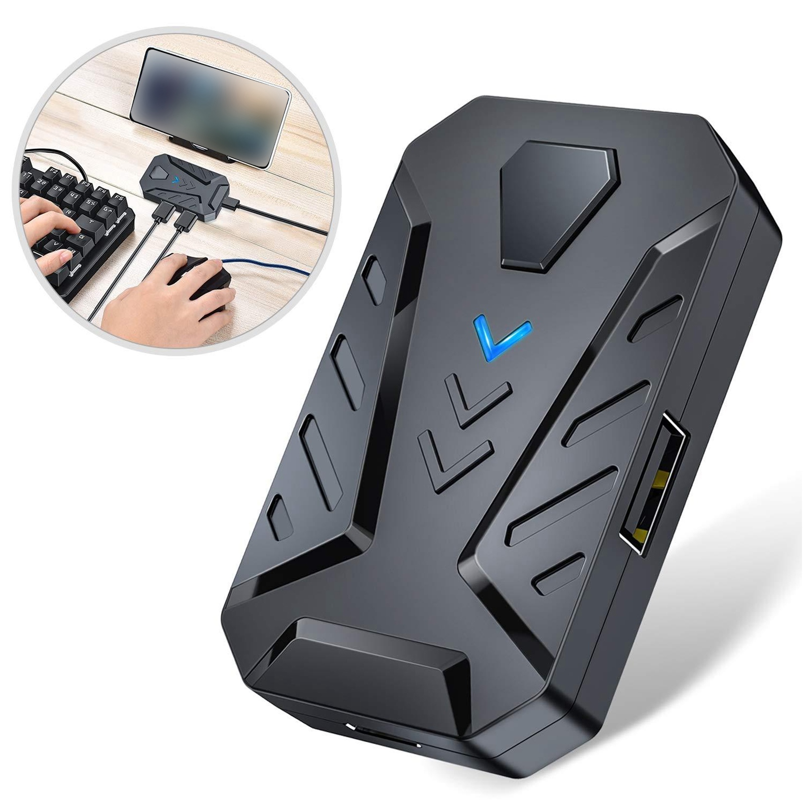Adattatore convertitore mouse  - Gaming Keyboard And Mouse Converter For Mobile recensione e prezzo