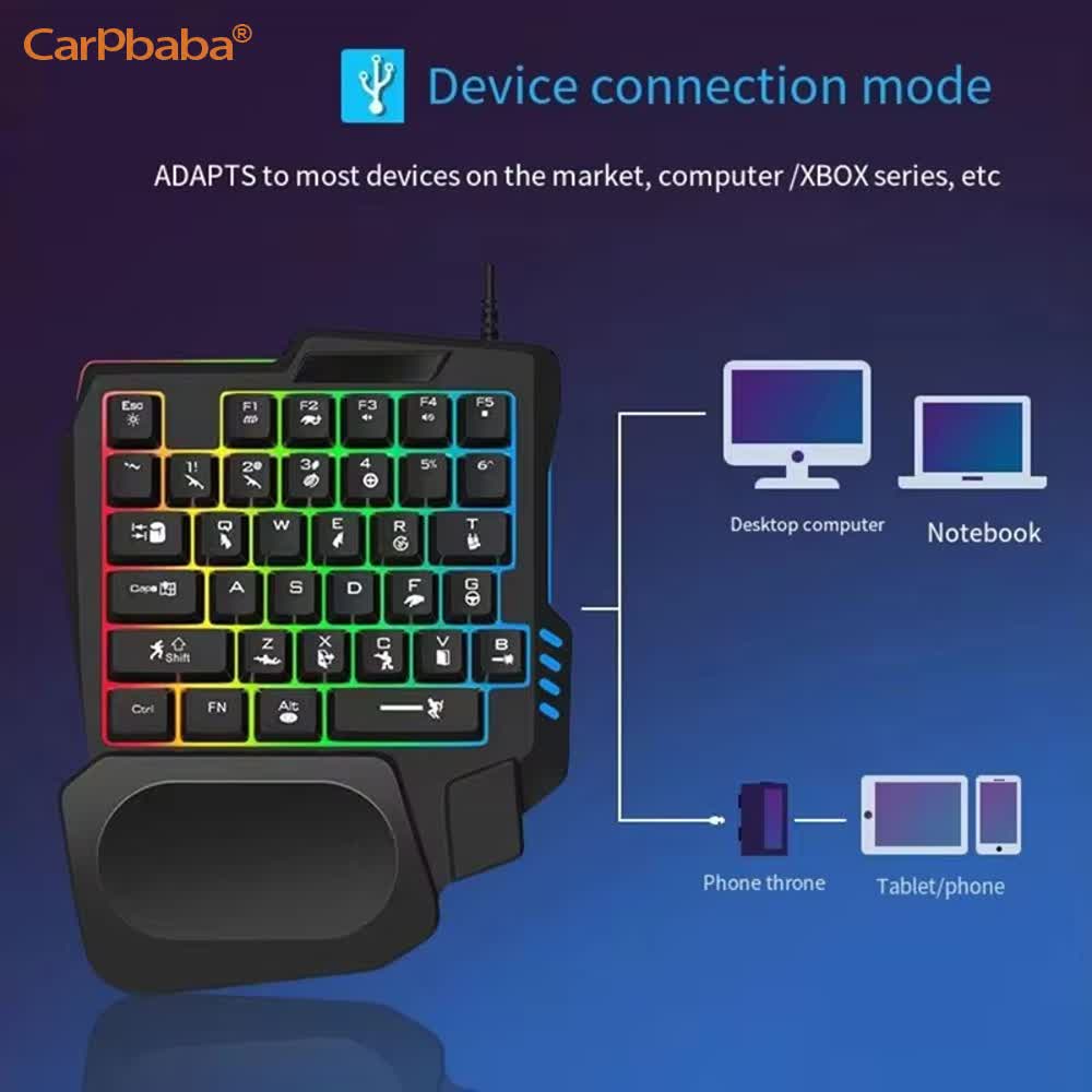Kit Gaming USB per Una Mano: T - Gaming Keyboard Hand recensione e prezzo