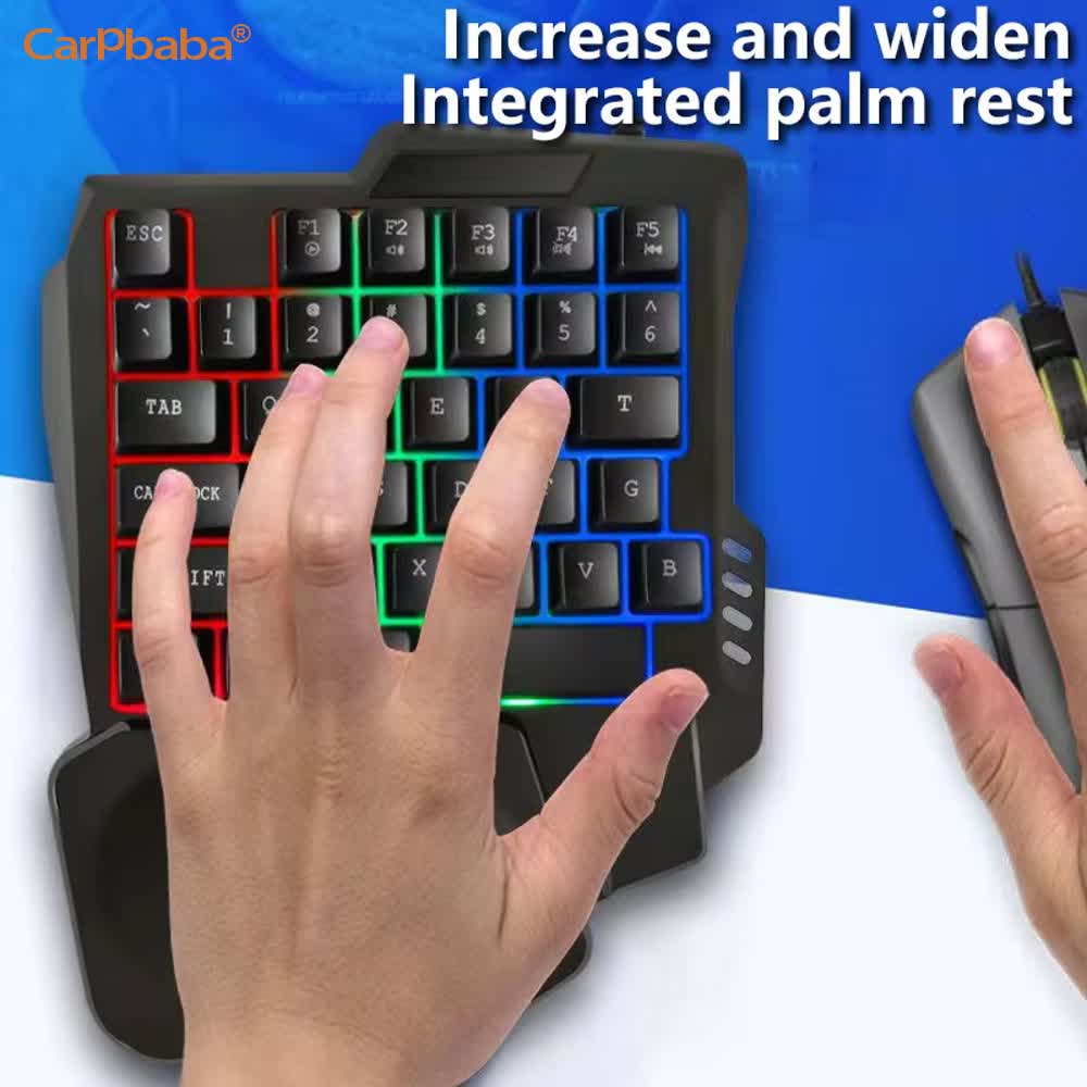 Kit Gaming USB per Una Mano: T - Gaming Keyboard Hand recensione e prezzo