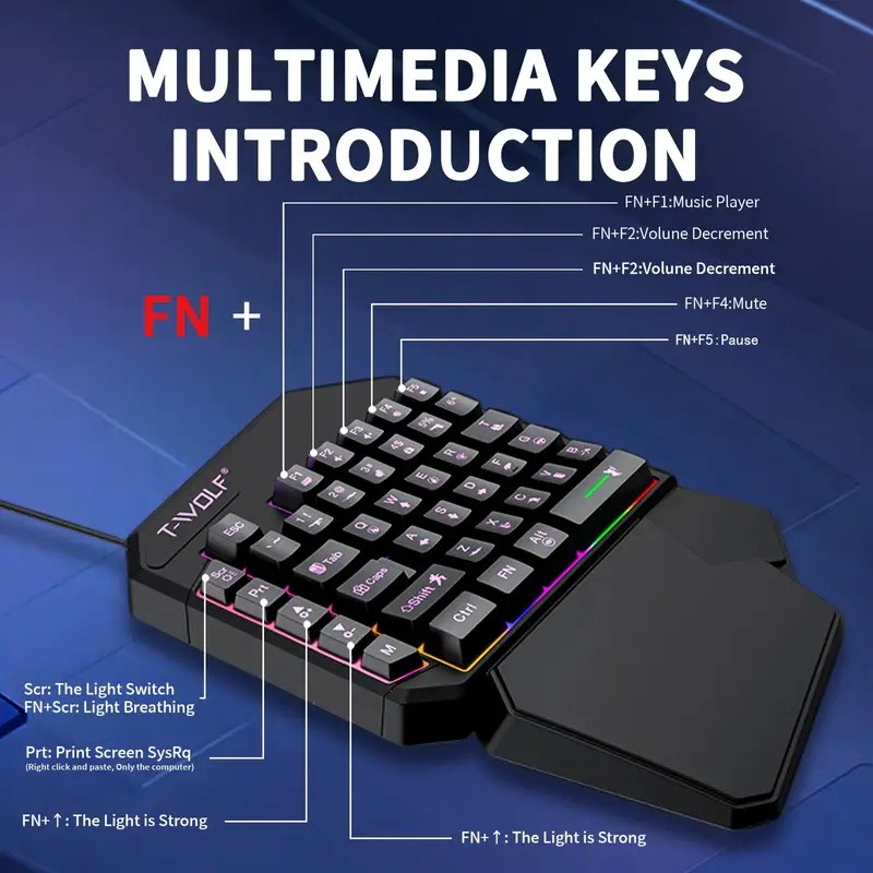 FocusOnPC TF900 Combo Converti - Gaming Keyboard Extension recensione e prezzo