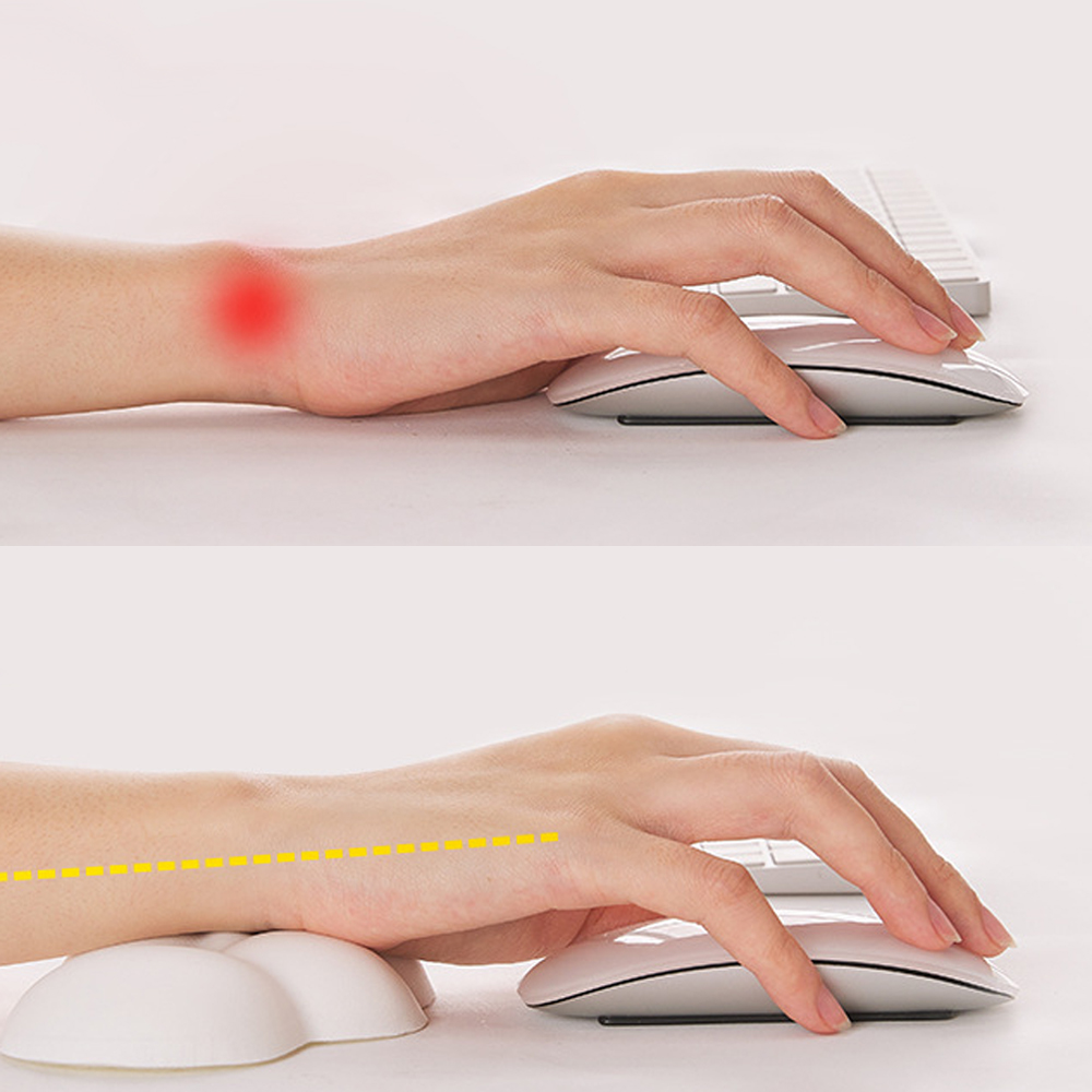 Tappetino per mouse con poggia - Gaming Keyboard Hand recensione e prezzo