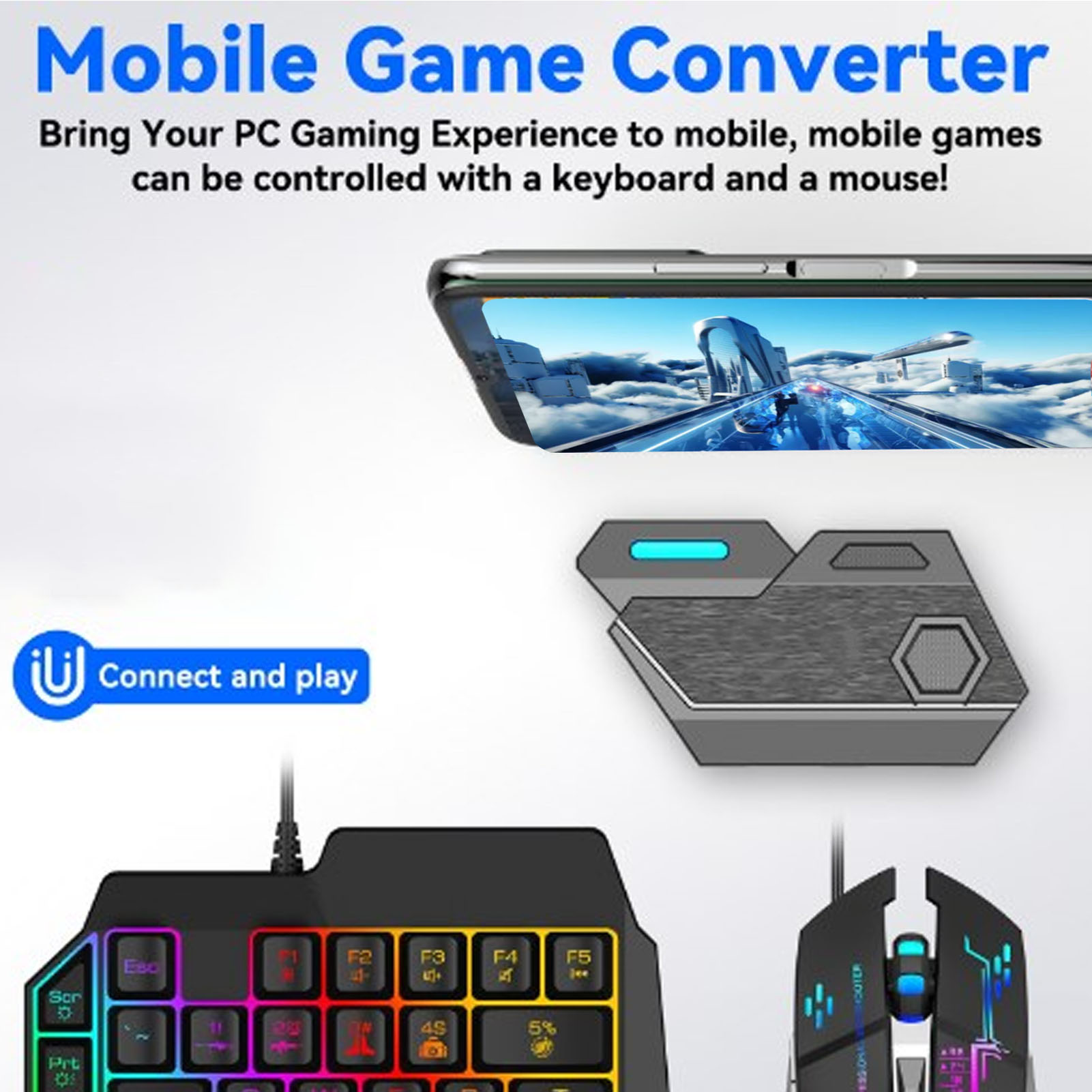 Pacchetto combinato per giochi - Gaming Keyboard Hand recensione e prezzo