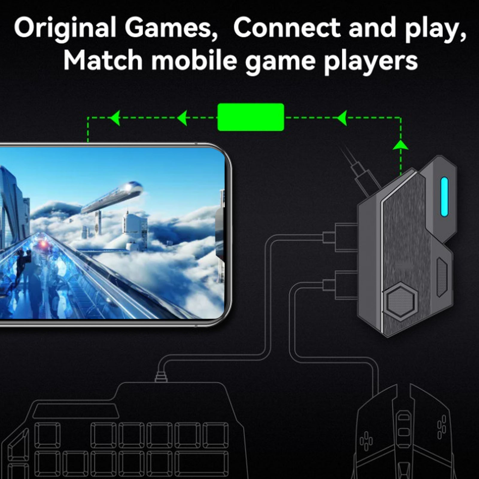 Pacchetto combinato per giochi - Gaming Keyboard Hand recensione e prezzo