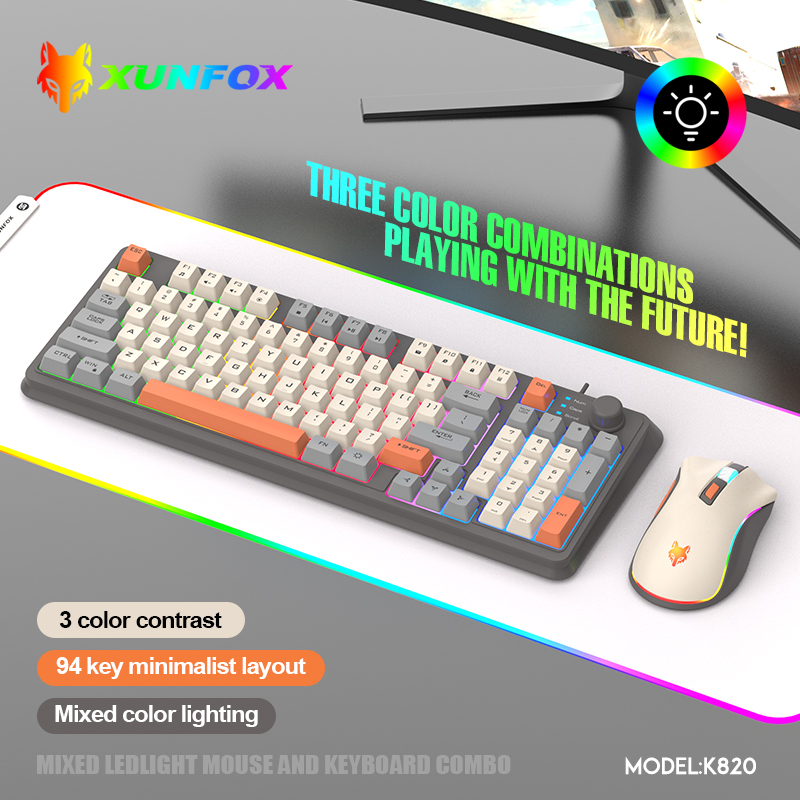 K820 Tastiera da gioco cablata - Gaming Keyboard Bundle recensione e prezzo