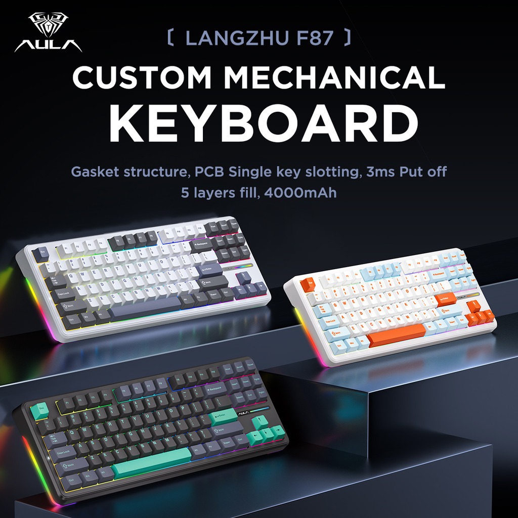 Tastiera Meccanica Aula F87 Pr - Gaming Keyboard Tkl recensione e prezzo