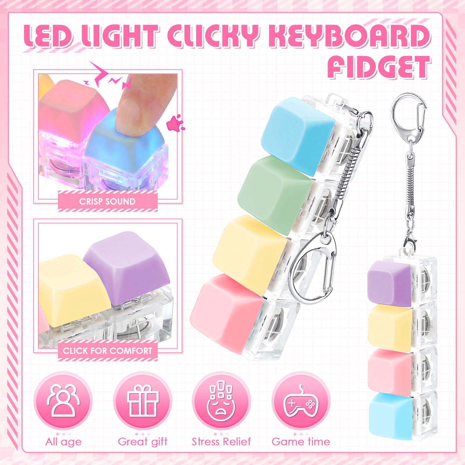 Portachiavi LED Luminoso Antis - Mechanical Switch Tester recensione e prezzo
