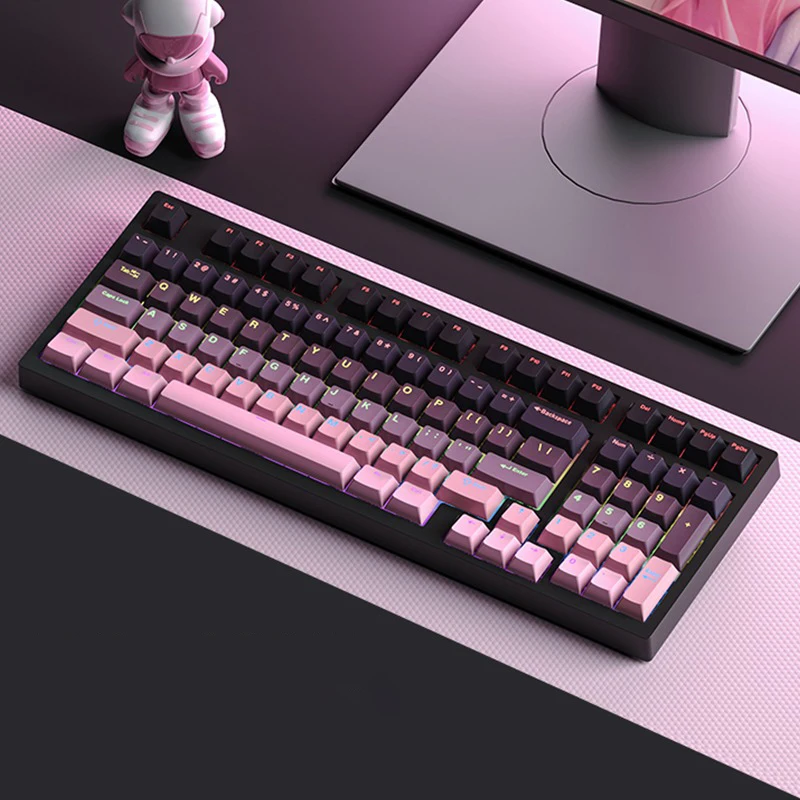 134 tasti sfumati Lucky Red RG - Gaming Keyboard No Rgb recensione e prezzo