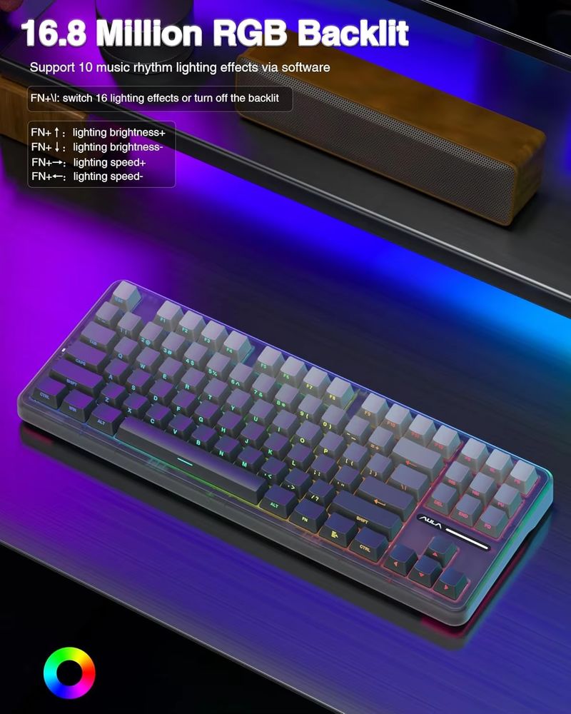 Tastiera Meccanica Wireless Au - Gaming Keyboard Tkl recensione e prezzo