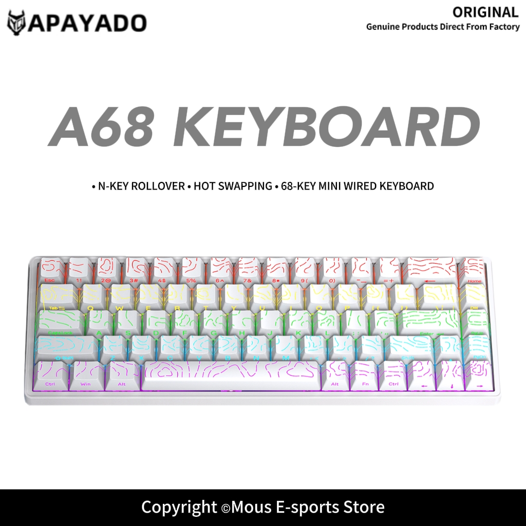 Tastiera Meccanica Cablata APA - Gaming Keyboard Bundle recensione e prezzo