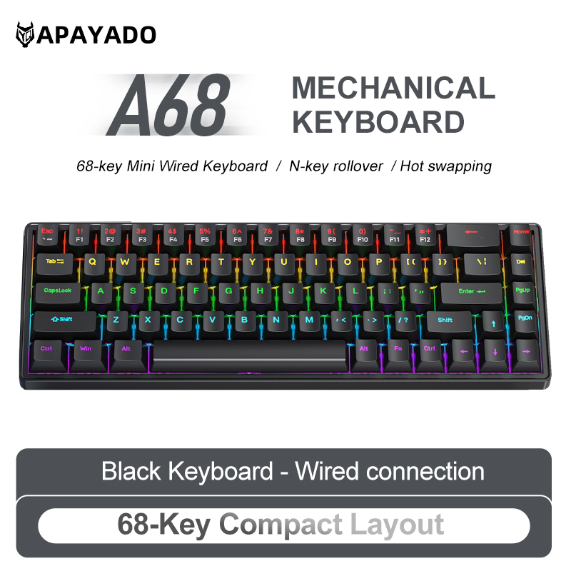 Tastiera Meccanica Cablata APA - Gaming Keyboard Bundle recensione e prezzo